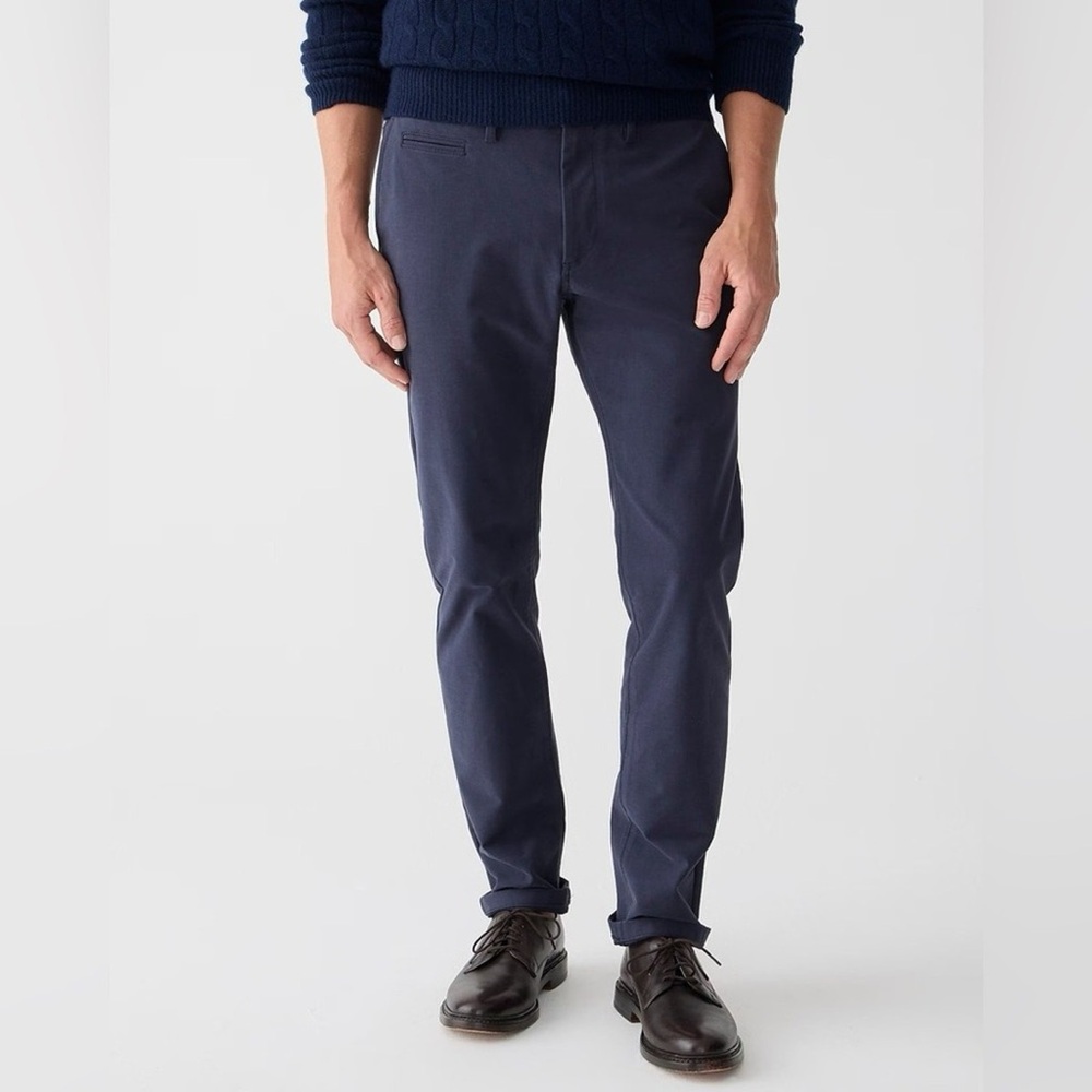 J crew 484 Slim-fit stretch tech chino pant